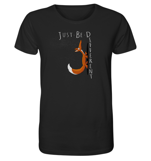 Just Be Different | Sei Anders, kleiner Fuchs - Organic Shirt