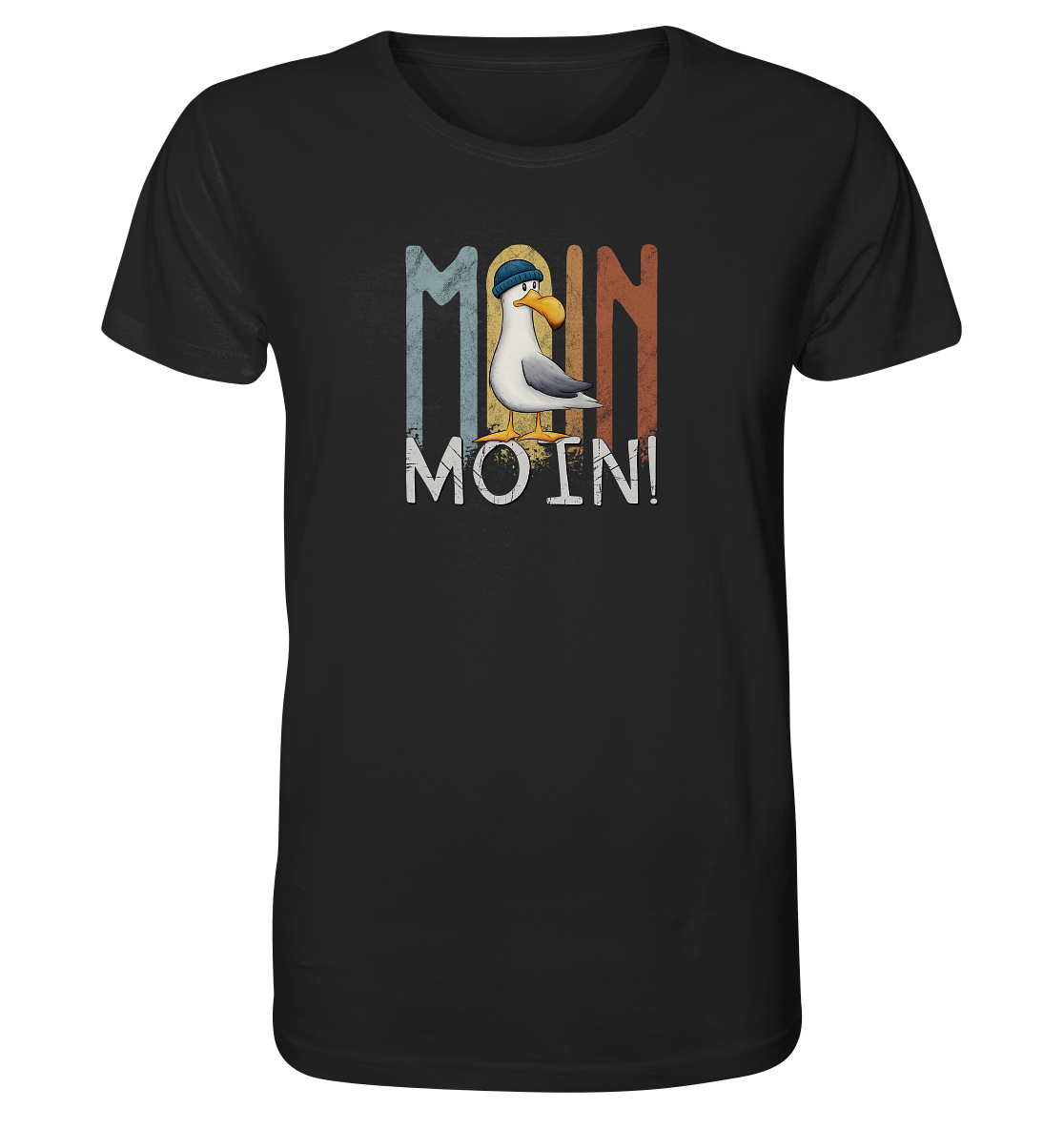 Moin Moin norddeutsche Möwe - Organic Shirt
