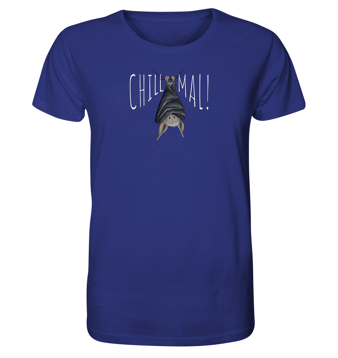 Chill Mal gemütliche Fledermaus - Organic Shirt