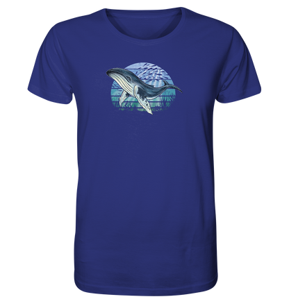 Retro Unterwasser Buckelwal - Organic Shirt