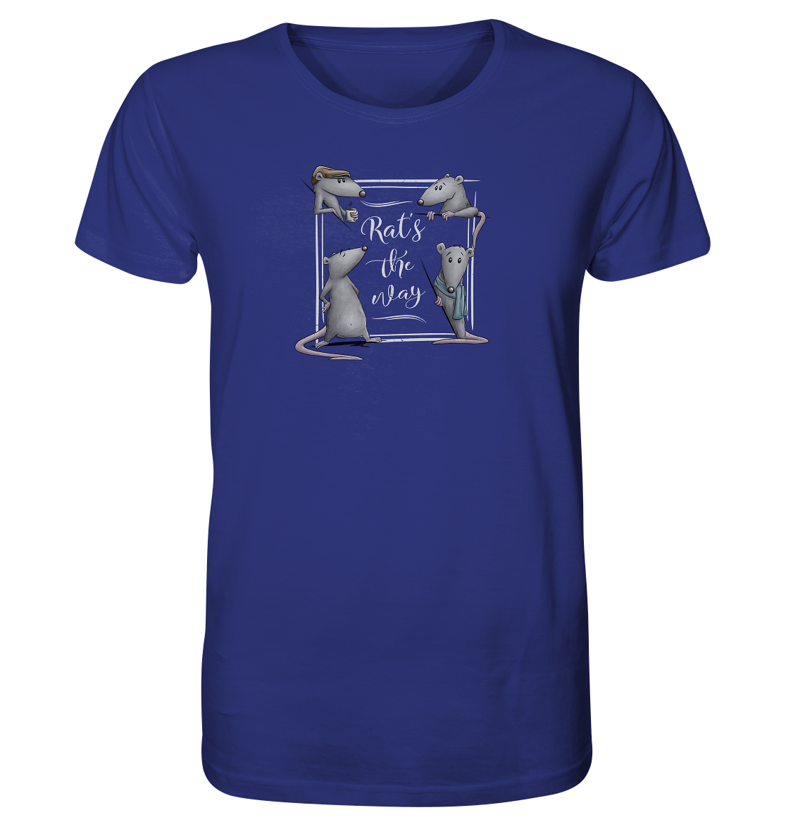 Rat’s The Way Kaffeehaus Ratten - Organic Shirt