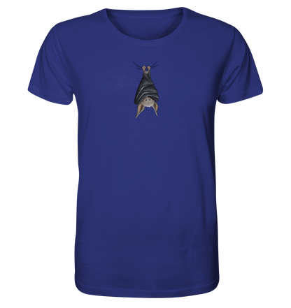 Lustig chillende Fledermaus - Organic Shirt