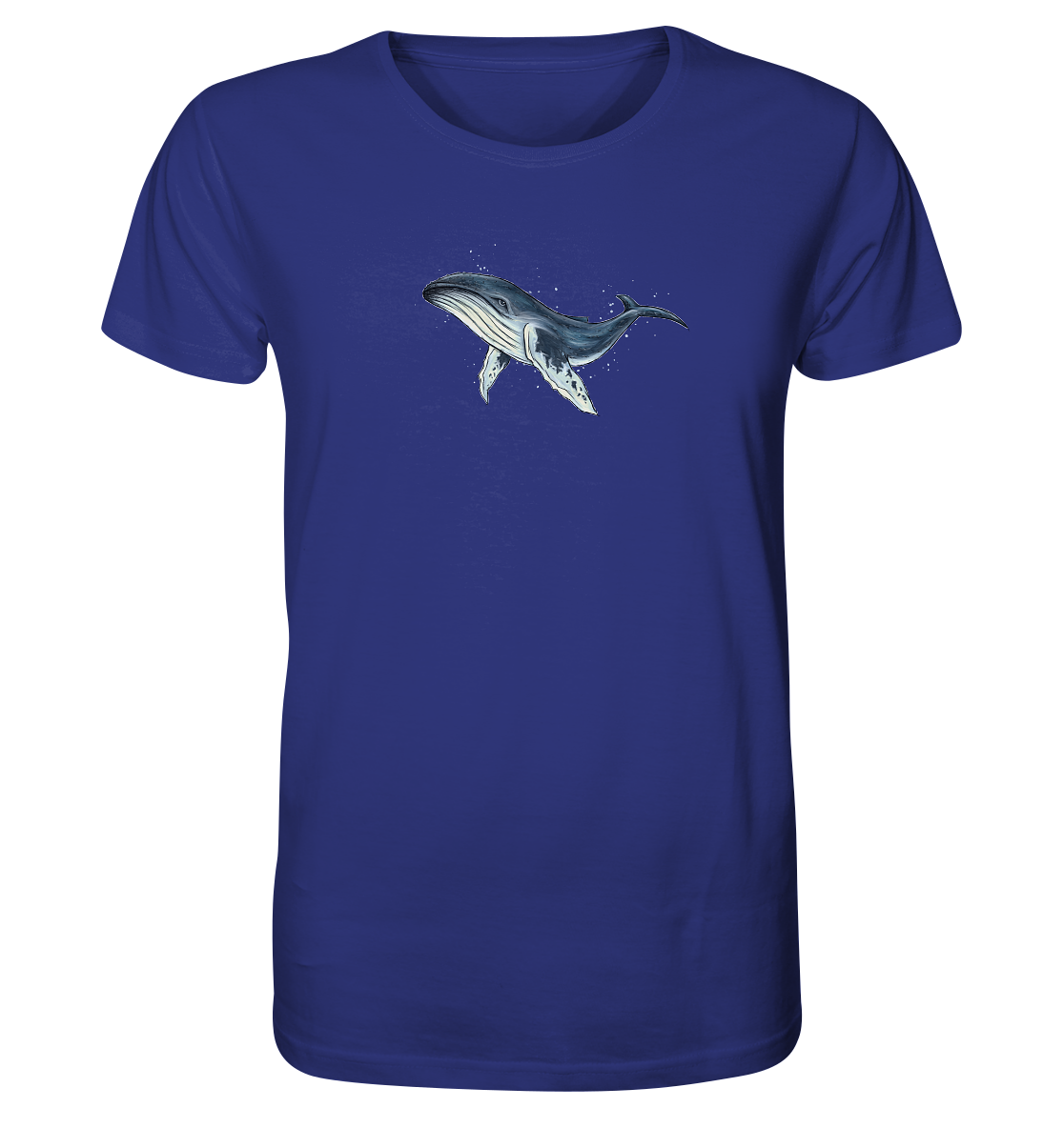 Tiefsee Ozean-Riese Buckelwal - Organic Shirt