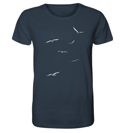 Vogelschwarm – Traum vom Fliegen - Organic Shirt