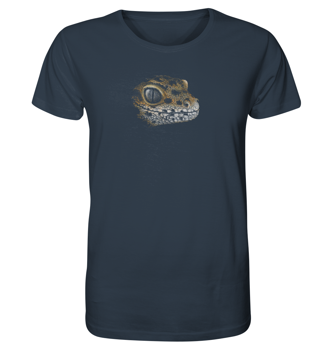 Leopard Gecko Skizze Kritzelkunst - Organic Shirt
