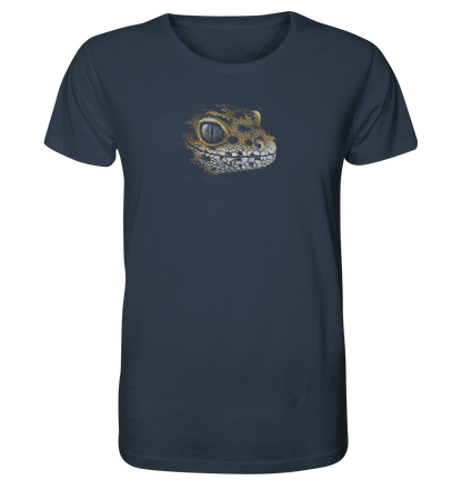 Leopard Gecko Skizze Kritzelkunst - Organic Shirt