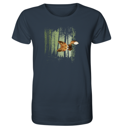 Fuchs im Zwielicht-Wald - Organic Shirt