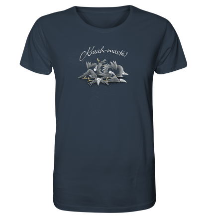 Kraah-masté! Yoga Raben Krähen - Organic Shirt
