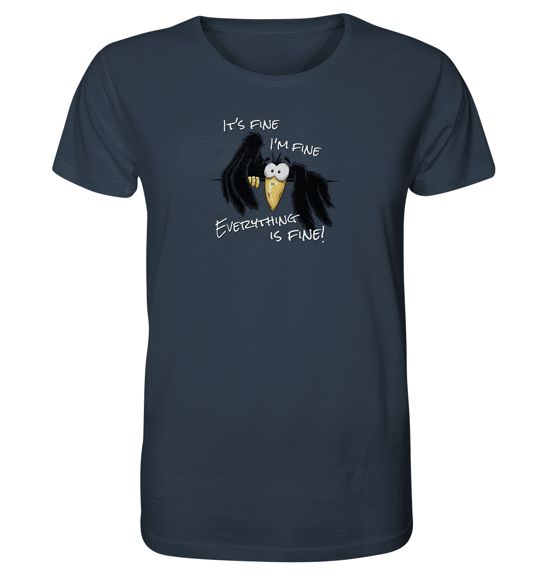 I’m Fine Rabe | Alles Gut Krähe - Organic Shirt