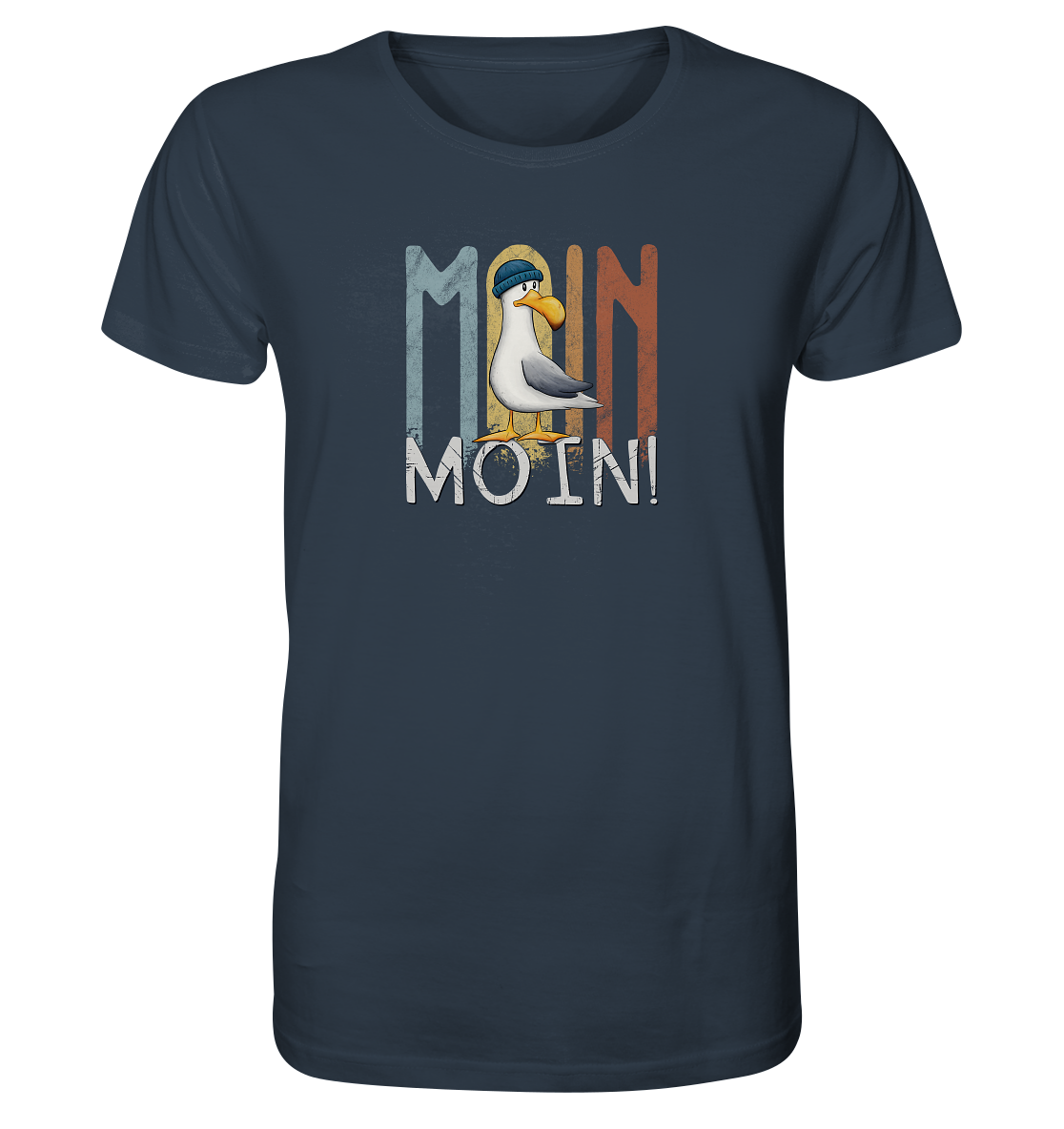 Moin Moin norddeutsche Möwe - Organic Shirt