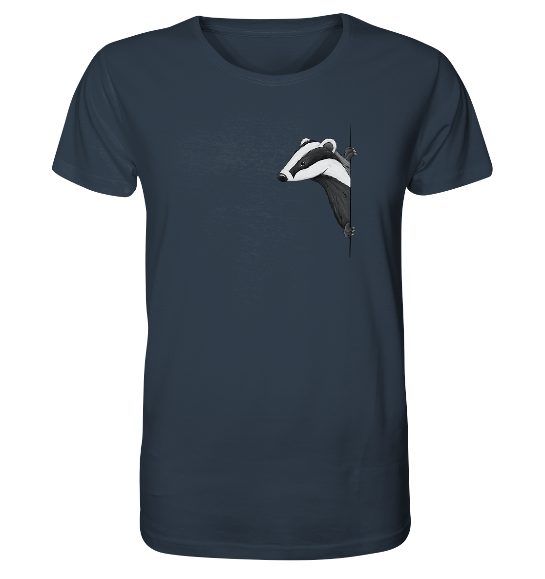 Lässiger Dachs Meister Grimbart - Organic Shirt