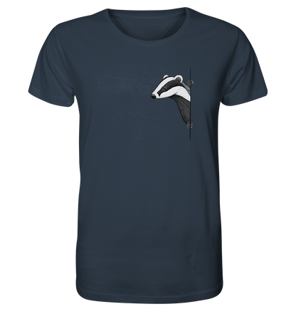 Lässiger Dachs Meister Grimbart - Organic Shirt