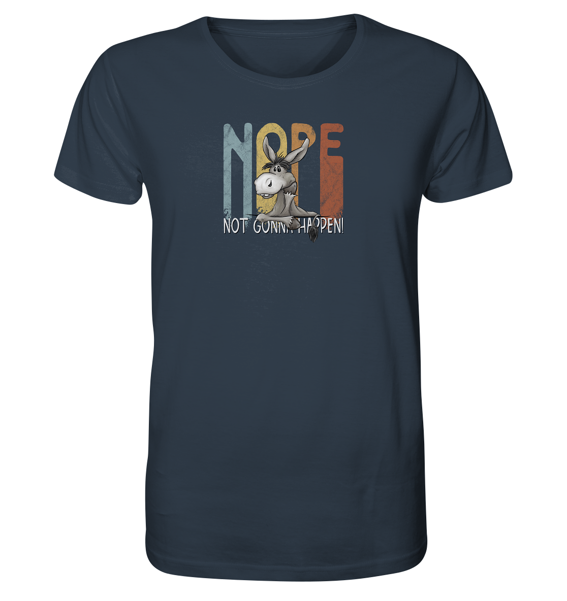 Nope | bockiger Esel - Organic Shirt