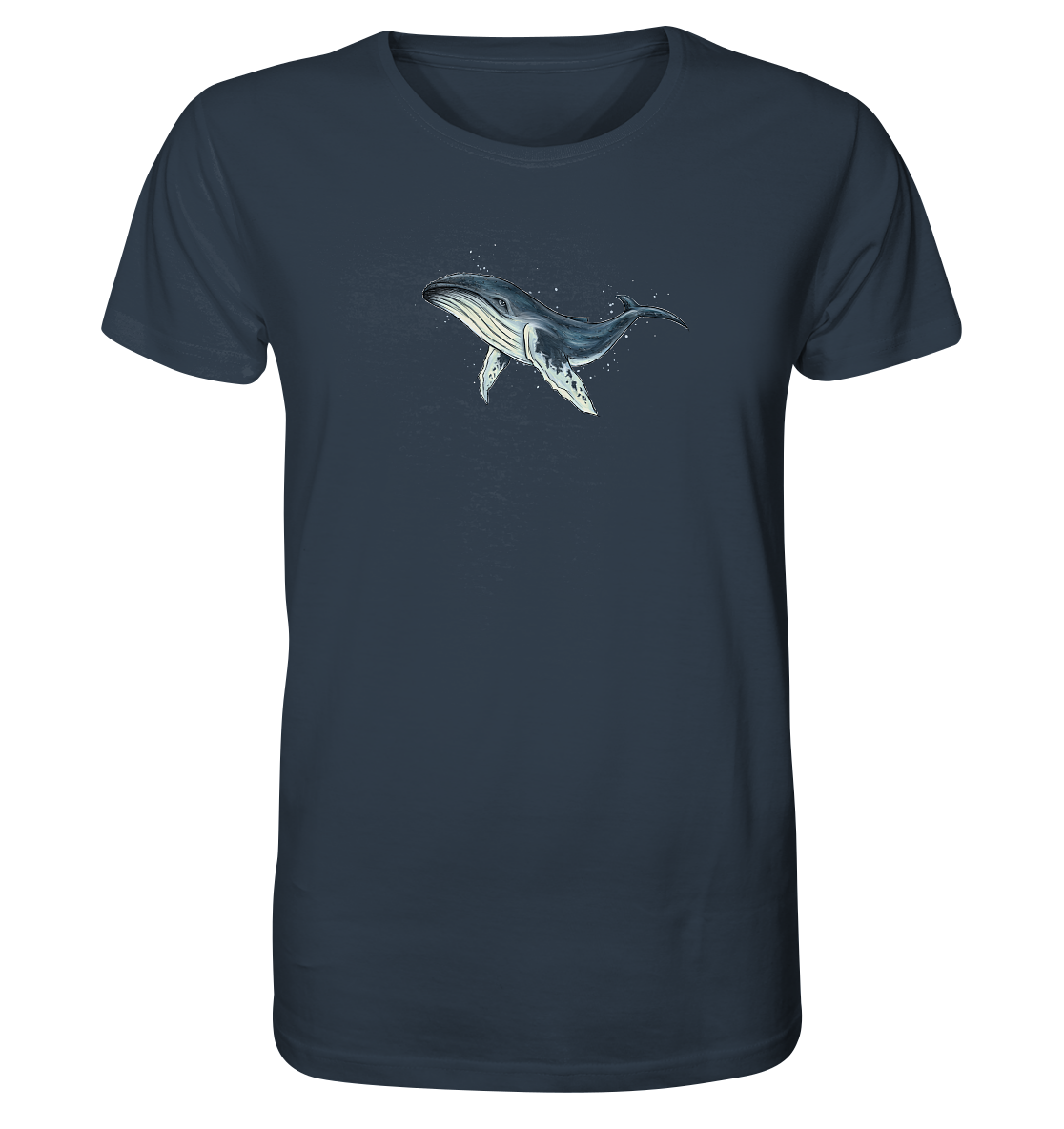 Tiefsee Ozean-Riese Buckelwal - Organic Shirt