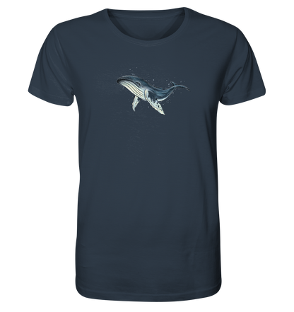 Tiefsee Ozean-Riese Buckelwal - Organic Shirt