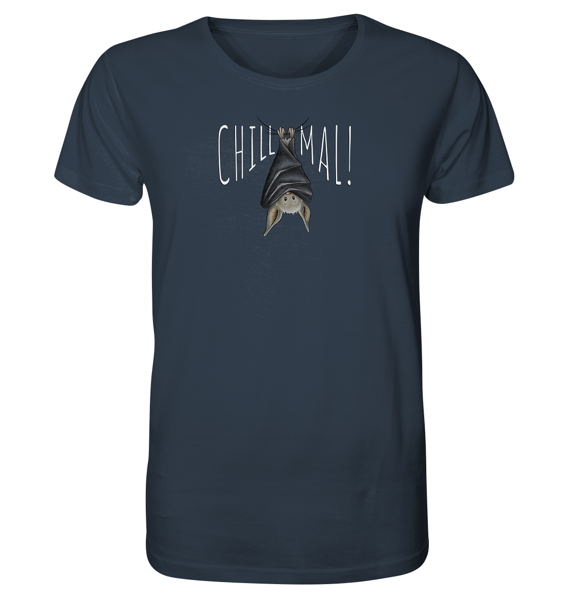 Chill Mal gemütliche Fledermaus - Organic Shirt
