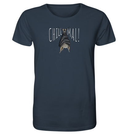 Chill Mal gemütliche Fledermaus - Organic Shirt