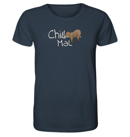 Chill Mal schläfriger Braunbär - Organic Shirt