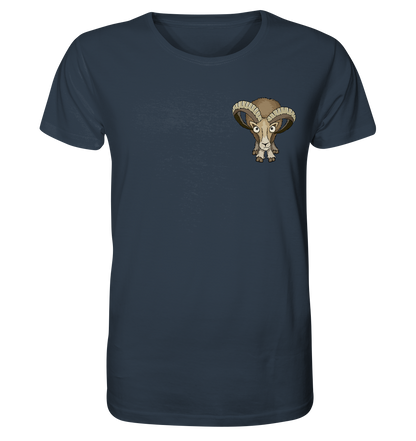 Bockiges Mufflon Widder Schafbock - Organic Shirt