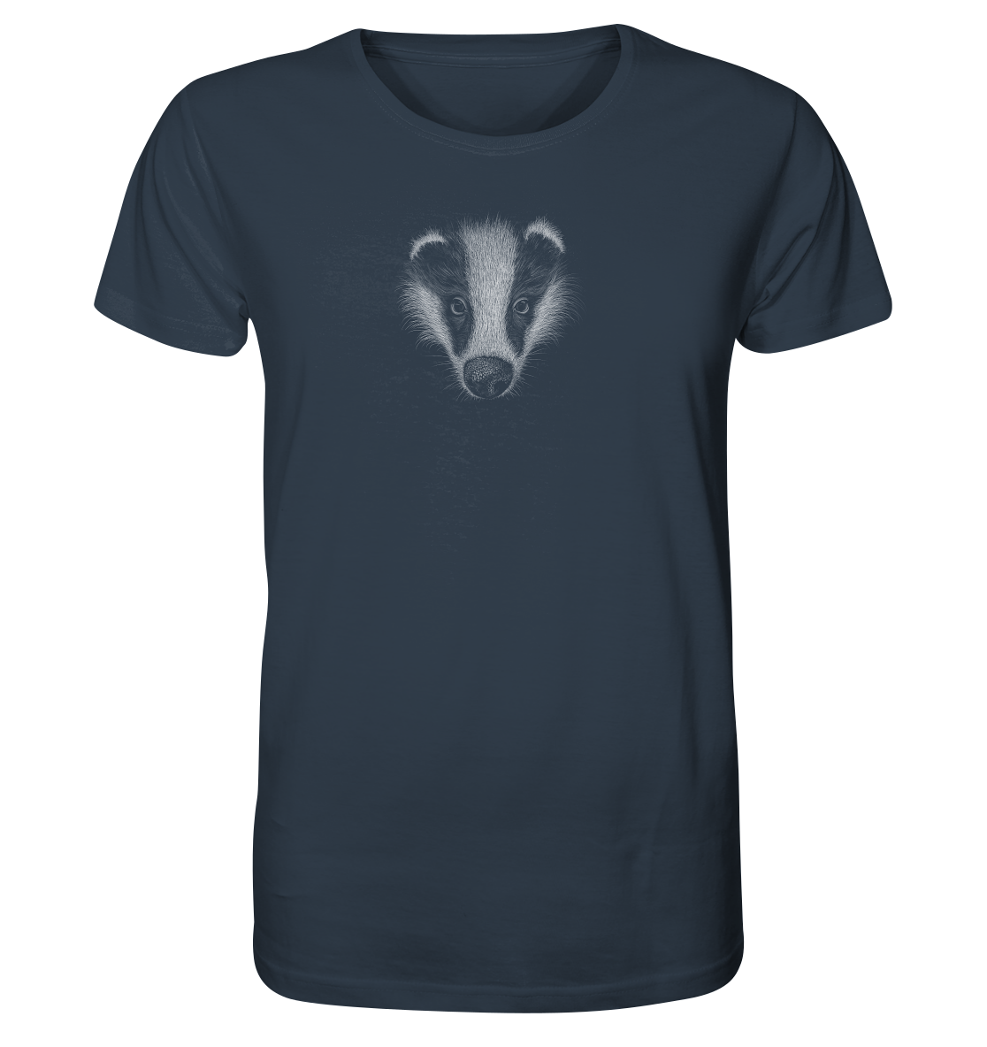 Kritzel-Kunst Dachs Illustration - Organic Shirt