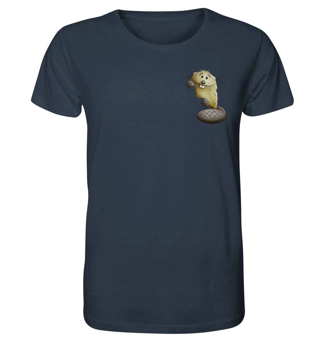Lustiger frecher Biber - Organic Shirt