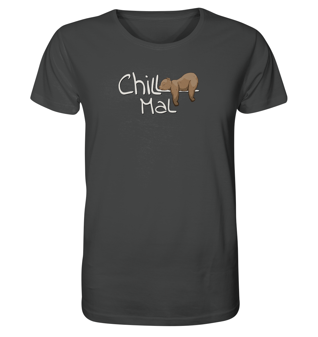 Chill Mal schläfriger Braunbär - Organic Shirt