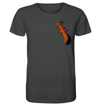 Süßes Eichhörnchen klettert - Organic Shirt
