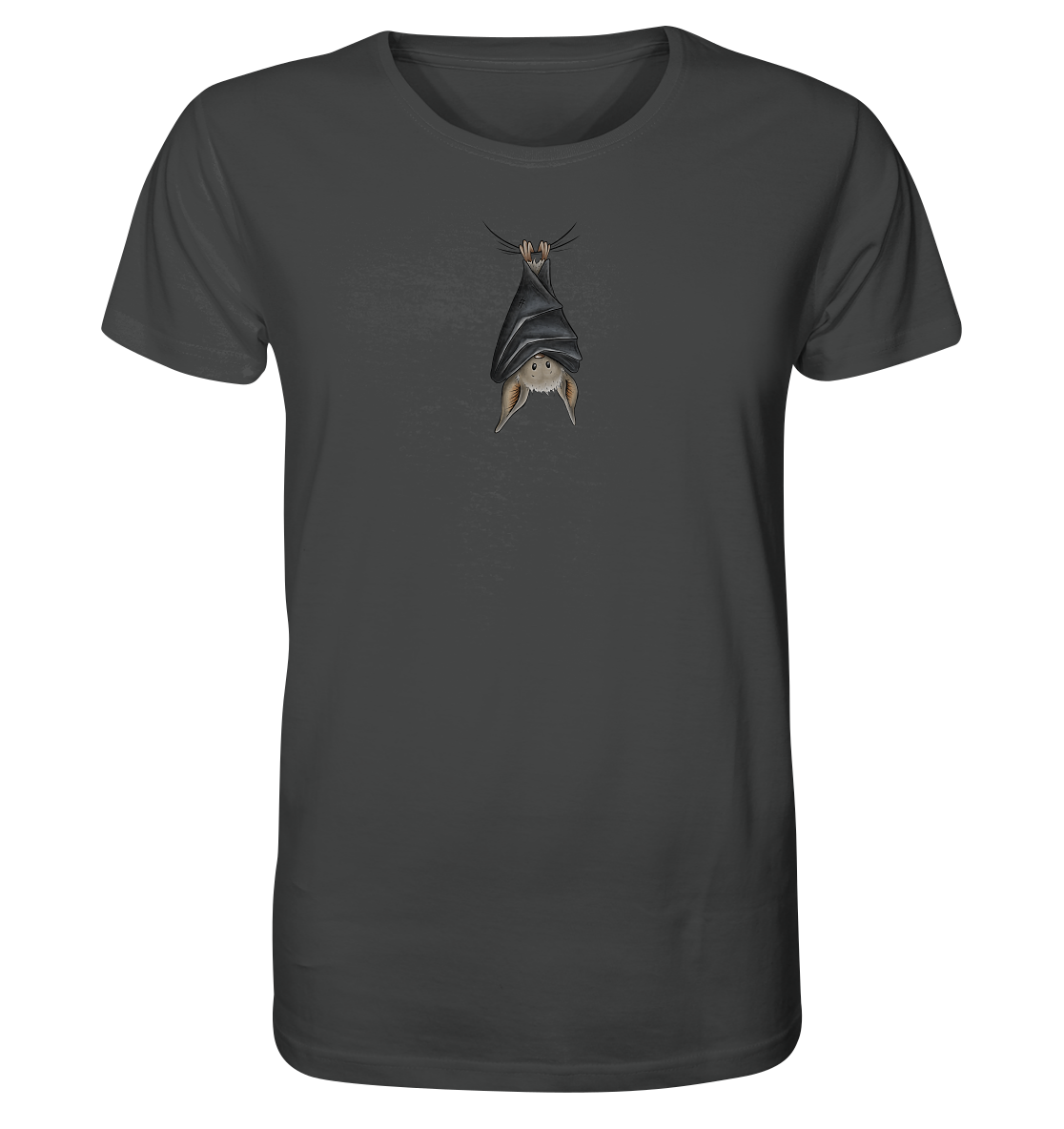 Lustig chillende Fledermaus - Organic Shirt