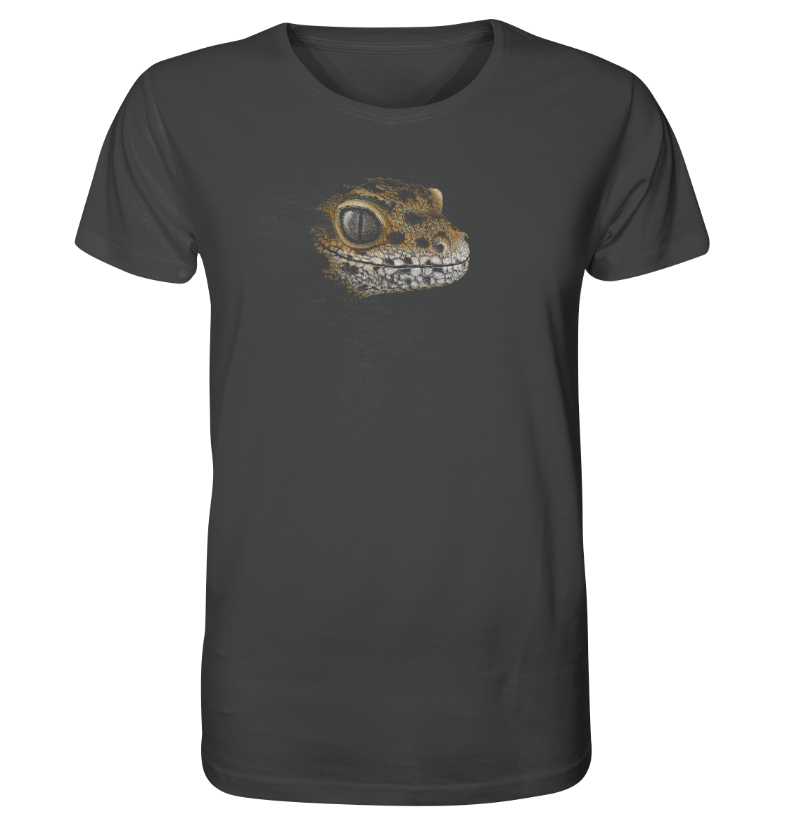 Leopard Gecko Skizze Kritzelkunst - Organic Shirt