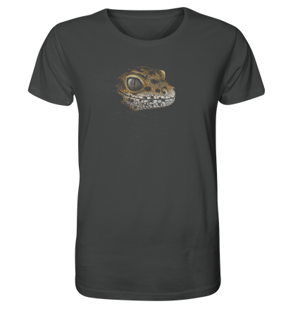 Leopard Gecko Skizze Kritzelkunst - Organic Shirt