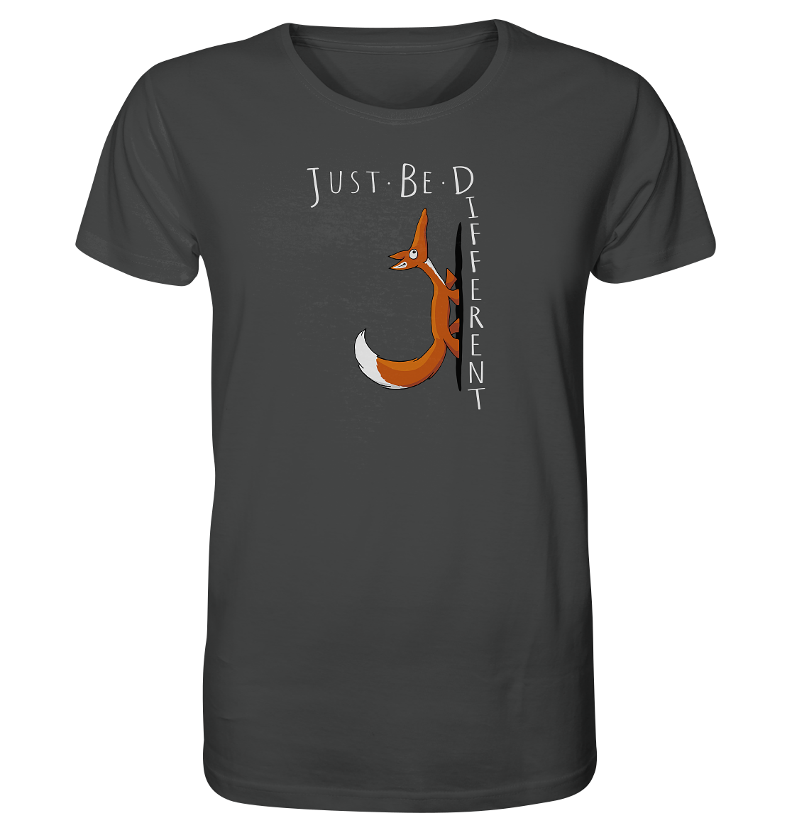 Just Be Different | Sei Anders, kleiner Fuchs - Organic Shirt