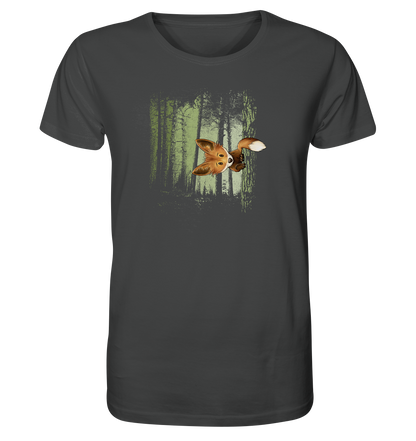 Fuchs im Zwielicht-Wald - Organic Shirt