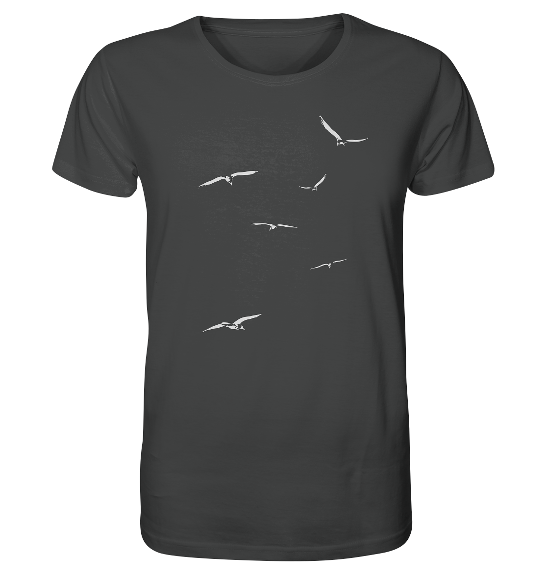 Vogelschwarm – Traum vom Fliegen - Organic Shirt