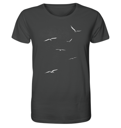 Vogelschwarm – Traum vom Fliegen - Organic Shirt