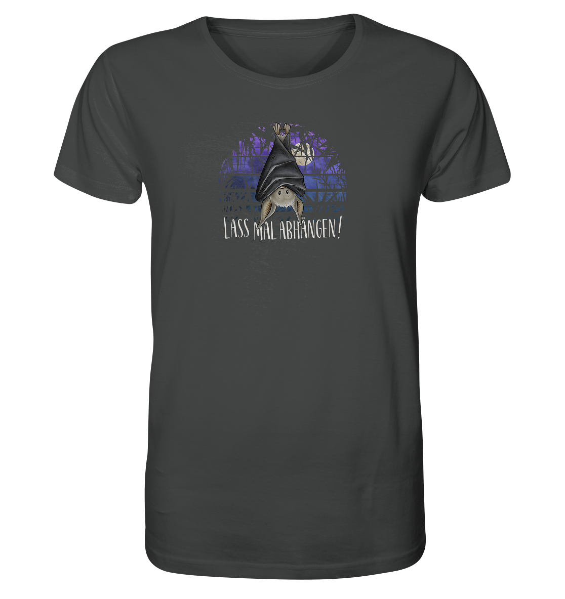 Lass mal abhängen Fledermaus - Organic Shirt