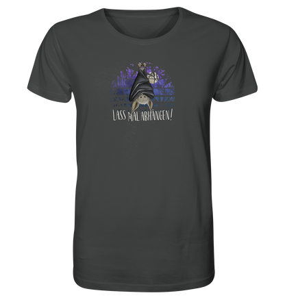 Lass mal abhängen Fledermaus - Organic Shirt