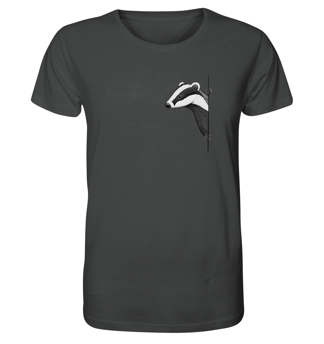Lässiger Dachs Meister Grimbart - Organic Shirt