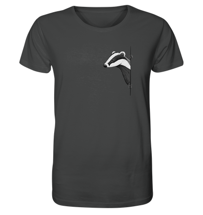 Lässiger Dachs Meister Grimbart - Organic Shirt