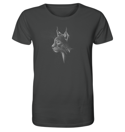 Luchs Kritzelkunst Wildkatze Illustration - Organic Shirt