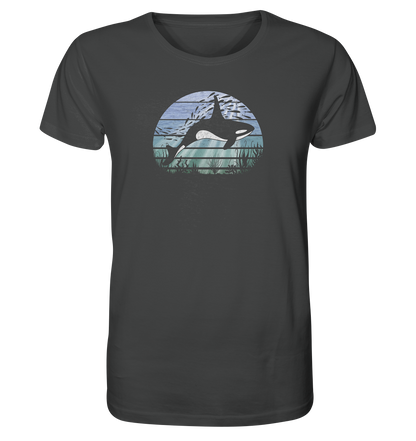 Retro Tiefsee Schwertwal Orca - Organic Shirt