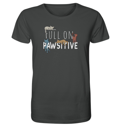 Full On Pawsitive! Gechillte Katzen - Organic Shirt