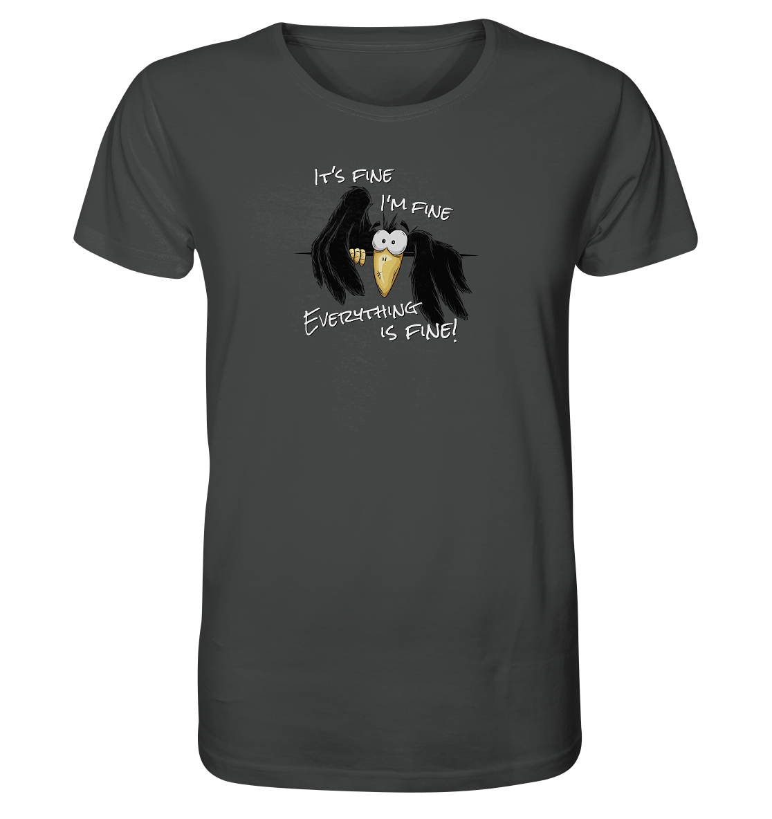 I’m Fine Rabe | Alles Gut Krähe - Organic Shirt