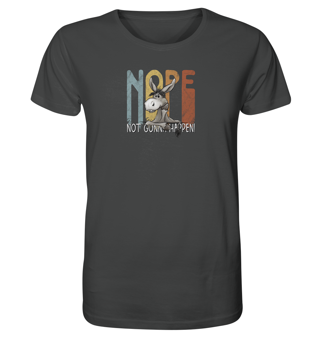 Nope | bockiger Esel - Organic Shirt