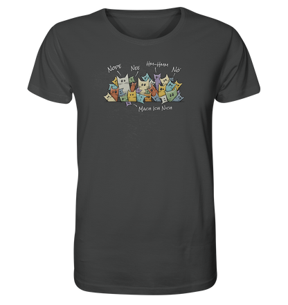 Nope, Nee, Nö Katzen - Organic Shirt