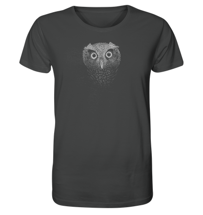Eule Kritzelkunst Illustration - Organic Shirt