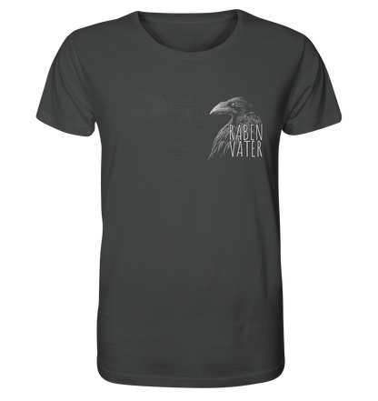 Rabenvater schwarzer Rabe Krähe - Organic Shirt