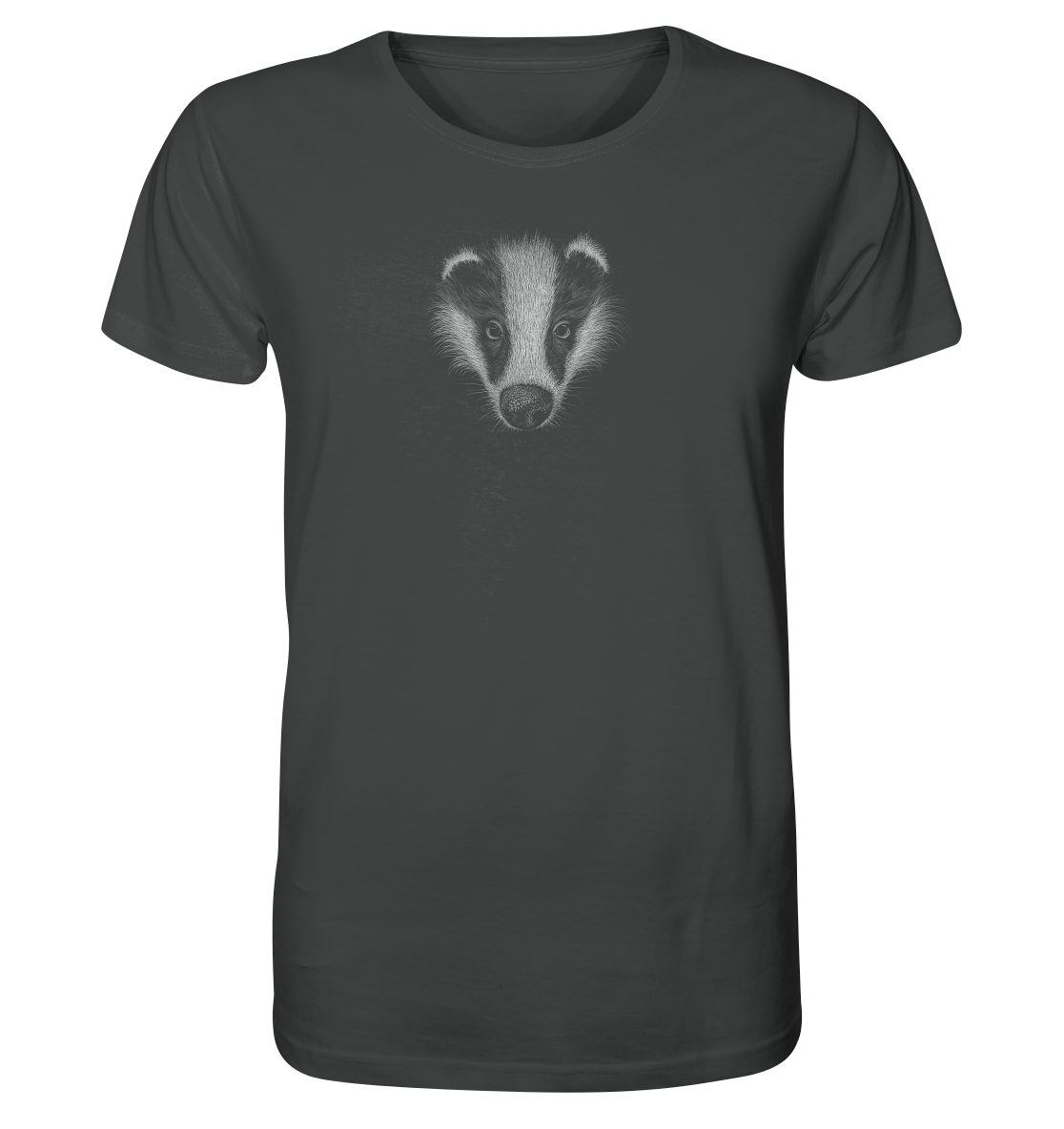 Kritzel-Kunst Dachs Illustration - Organic Shirt