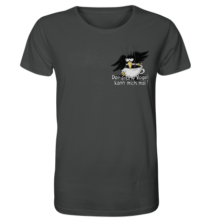 Der frühe Vogel kann mich mal | Kaffee Rabe - Organic Shirt