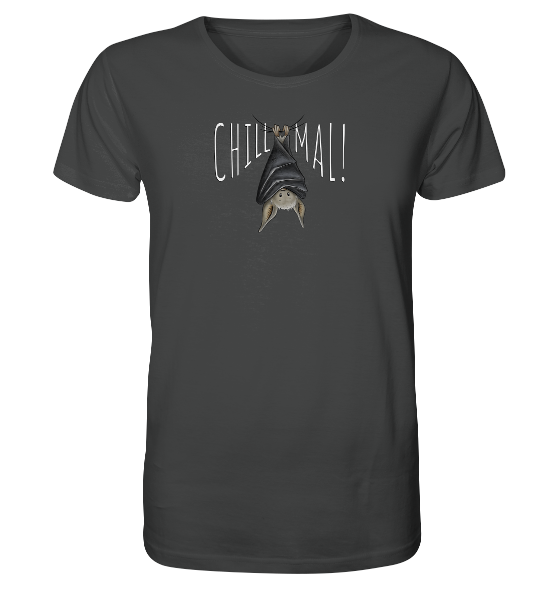 Chill Mal gemütliche Fledermaus - Organic Shirt
