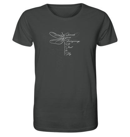 Breite die Flügel aus und flieg los | Libelle - Organic Shirt